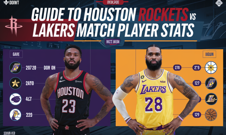 houston rockets vs lakers match player stats