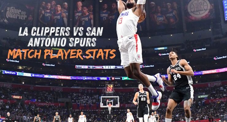 la clippers vs san antonio spurs match player stats