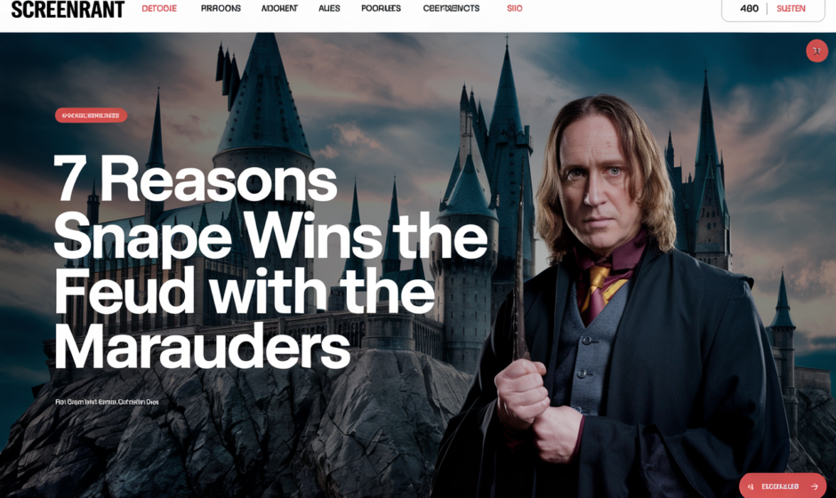 snape wins the feud with the marauders screenrant