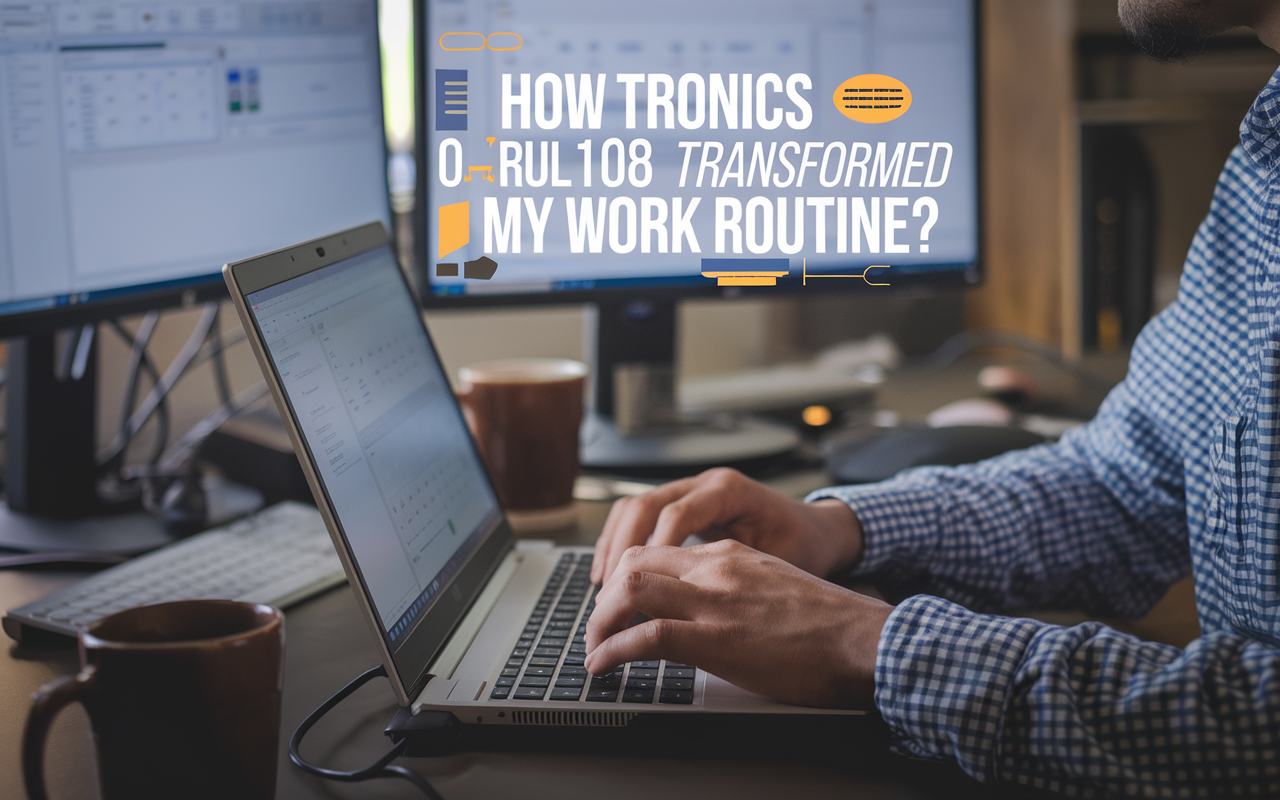 How tronics 0rull1108 Transformed My Work Routine?