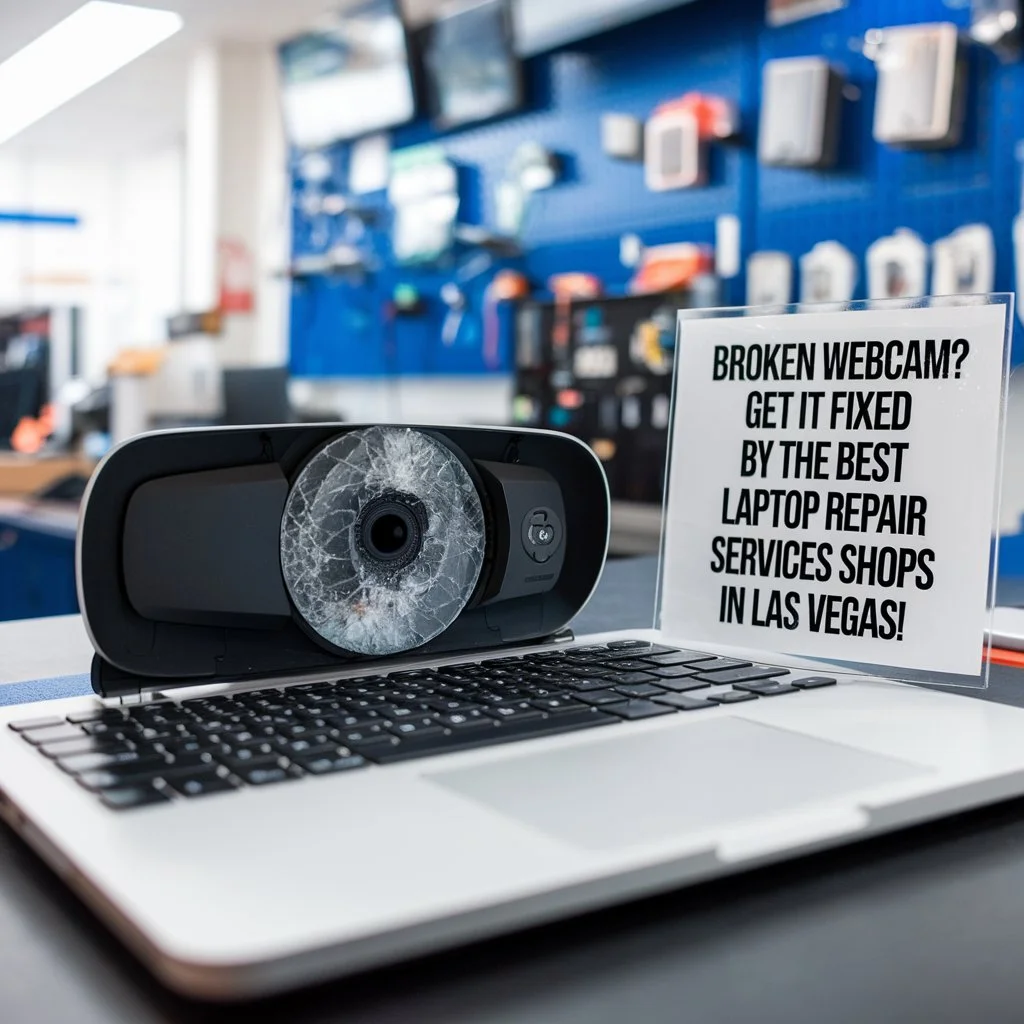 Broken Webcam? Get It Fixed by the Best Laptop Repair Services Shops in Las Vegas!